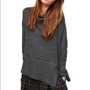 Free People London Town Asymmetrical Top